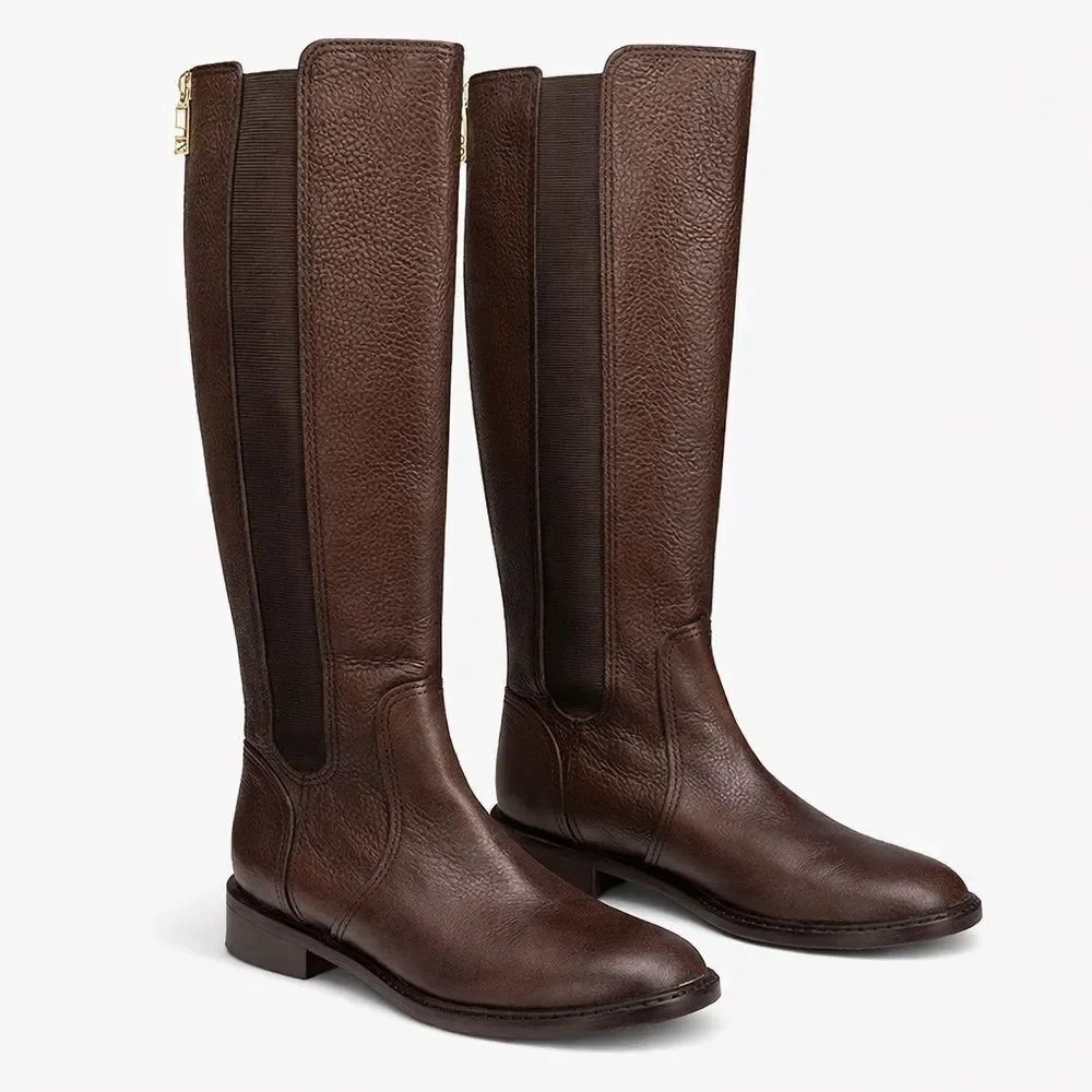 Tory Burch Tall Brown Riding Boots